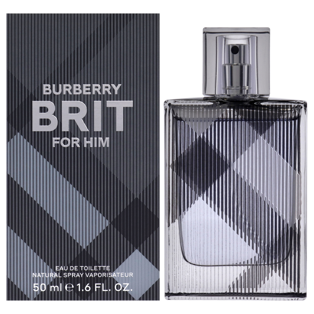 Burberry Brit by Burberry for Men 1.6 oz EDT Spray